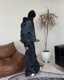 Garment Leather Tracker Jacket