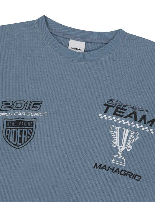 mahagrid(マハグリッド) - W.C.SレースワッフルTシャツ / W.C.S RACING