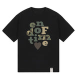 Camo END OF TIME Short Sleeve Tee