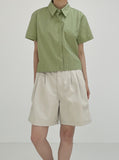 Andy Minimal Cropped Shirt