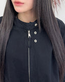 Nean Washed Biker Cotton Jacket