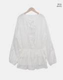 Roant V-neck Tiered Layered One Piece
