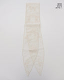 Letta Vintage Lace Punching See-Through Flower Scarf