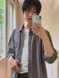 Peak Crop Striped Shirt