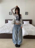 Turns 38 One-Off Number Lettering Long Sleeve T-Shirt