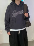 Steelun Star Patch Embroidered Hoodie