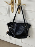 Gomez Vintage Leather Big Cross Shoulder Bag