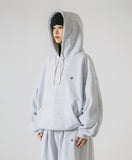[AG.W] Valley Tuck Wappen Sweat Hoodie
