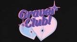 GRAVER CLUB Logo Heart Crop Short Sleeve Tee