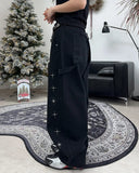 Ropel embroidered carpenter pants