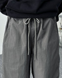 Nello Brushed Nylon Zipper Pants