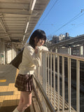 [Plan] Whoopi Basic Round Knit Cardigan
