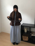 Dekan Fleece Back Pocket Banding Wide Pants