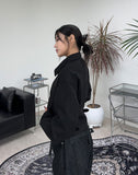 Eddie Cropped Suede Jacket