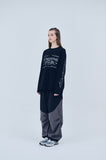 Round Cut Dart Nylon Pants