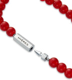H edition BR(W) Ball Red Jade Beads Bracelet