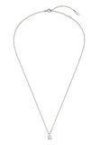 Essence Silver (W) H Moissanite Necklace 0.5CT