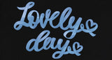 Ribbon Typo Heart Crop Short Sleeve Tee