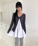 Rayul Layered Sleeveless One Piece