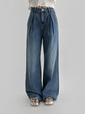 Penz Pintuck Wide Denim