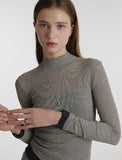 Volume Square H BAR Necklace L