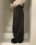 Gidget Stripe Rivet Balloon Fit Long Pants