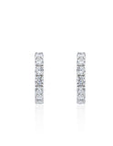 Essence Silver (W) Tennis One Touch Earrings M