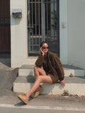Pud Cotton Cropped Blouson