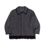 STRIPE WESTERN KNIT CARDIGAN