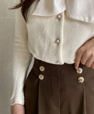Tinua Tie Ribbon Knit Cardigan