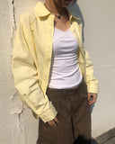 Hakyu Back Button Loose Fit Cotton Shirt