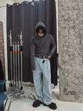 Pinata embroidery wide denim pants