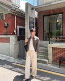 Kit Two-Pintuck Banding Slacks
