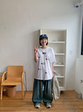 Tuenpi Printing Over Short Sleeve Tee
