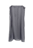 Sheer See-through Layered Long Skirt