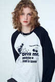 Cherry Cocktail Raglan Long Sleeve