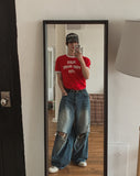 Bullo vintage wide denim pants