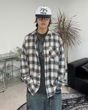 Heniden Over Fit Check Shirt