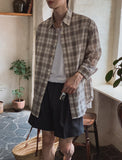 Shua Linen Check Shirt