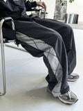 Cross string nylon pants