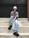 BACK POCKET BOOTCUT DENIM