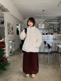 Cosito String Reversible Fleece Over Padded Jumper