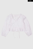 Mori satin blouse