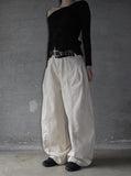 Rats Cut Cotton Balloon Pants