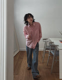 Dep washing card denim pants