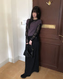 Robic Pocket Belt Banding Long Skirt