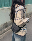 Mushu Nordic Knit Cardigan