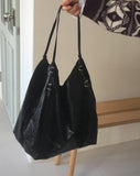 [Bobusang Bag] Mukun Belt Big Shopper Leather Shoulder Bag