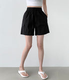 Vacation Beach Summer Banding Cargo Pocket Nylon Shorts