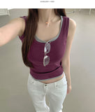 Trendy Mint Core Layered Recommendation Color Slim Fit Sleeveless